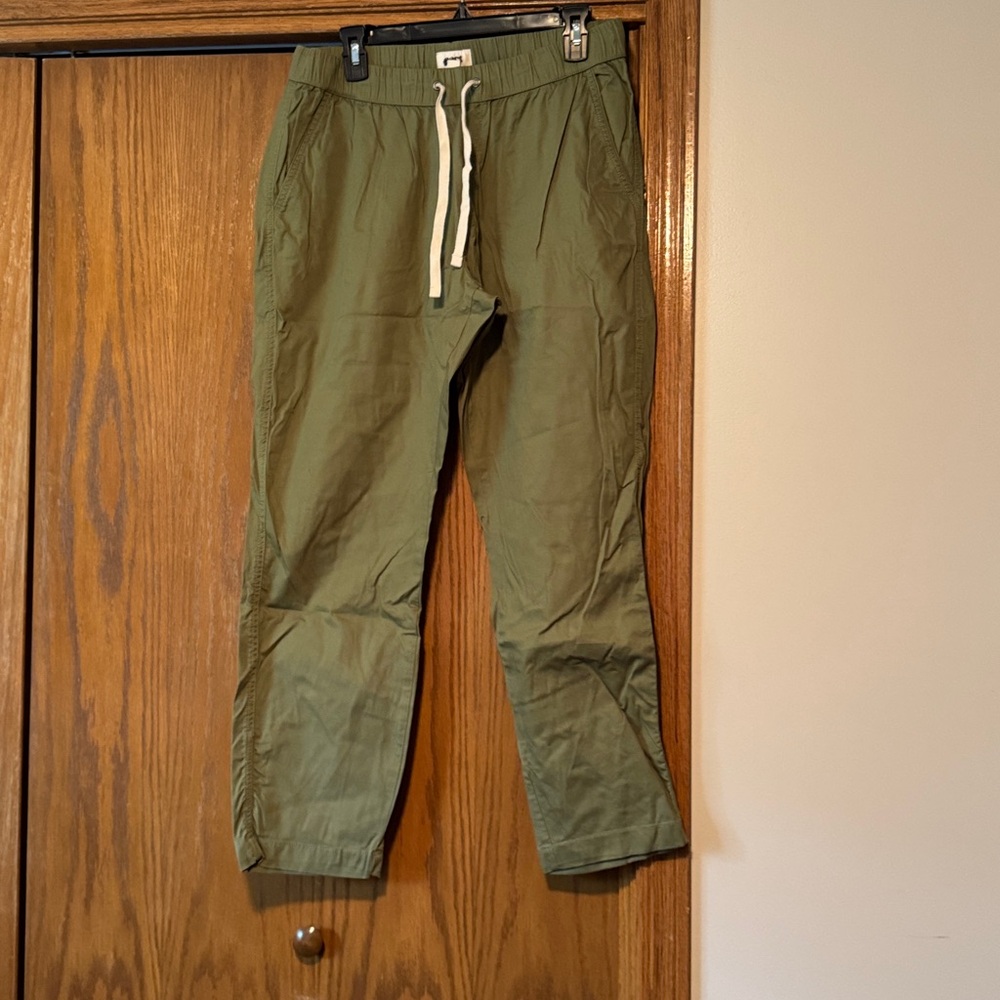 Pact Pants with White Drawstring